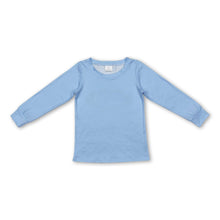 Load image into Gallery viewer, Light blue long sleeves fishing kids boys hunting shirt