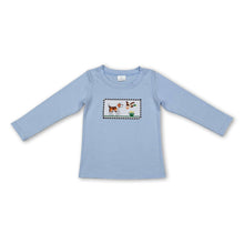 Load image into Gallery viewer, Long sleeves dog duck hunting kids boys shirt