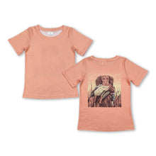 Load image into Gallery viewer, Short sleeves hunting dog duck kids boys shirt