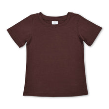 Load image into Gallery viewer, Short sleeves brown camo duck kids boys shirt