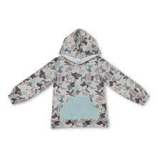 Load image into Gallery viewer, Long sleeves camo deer duck kids boys hoodie