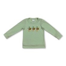 Load image into Gallery viewer, Long sleeves duck pumpkin kids Halloween shirt