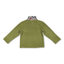 Load image into Gallery viewer, Mint camo long sleeves kids boys winter zipper pullover