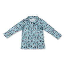 Load image into Gallery viewer, Long sleeves golf kids boys polo shirt