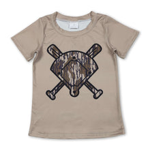 Load image into Gallery viewer, Short sleeves olive camo golf baby boy T-shirt