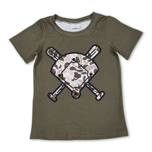Load image into Gallery viewer, Short sleeves golf hunting camo kids boys T-shirt
