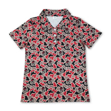 Load image into Gallery viewer, Short sleeves camo dog G adult men team polo shirt