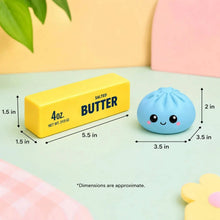 Load image into Gallery viewer, 2-Pack: Squishy Dumpling &amp; Butter Combo Pack – Slow Rising Fidget Toys