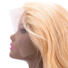 Load image into Gallery viewer, Blonde Body Wave 13x4 Transparent Lace Front Human Hair Wig