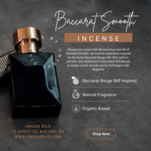Load image into Gallery viewer, Unique Oils Luxury Incense - Baccarat Smooth (pack of 30)