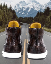 Load image into Gallery viewer, Don John Crocodile Sneakers Handmade Shoes Men's