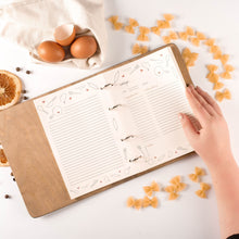 Load image into Gallery viewer, Wooden Recipe Book – Bakery Style