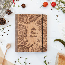 Load image into Gallery viewer, Wooden Recipe Book – Bakery Style
