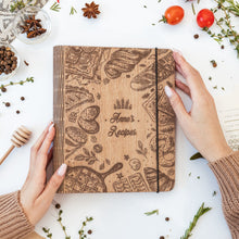 Load image into Gallery viewer, Wooden Recipe Book – Bakery Style