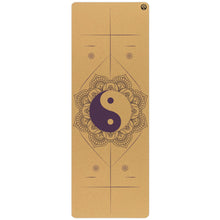 Load image into Gallery viewer, Balance and Unity Aura Cork Yoga Mat