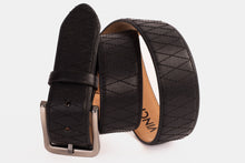 Load image into Gallery viewer, The Adler Black Leather Belt
