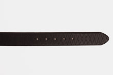 Load image into Gallery viewer, The Adler Black Leather Belt