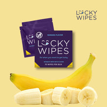 Load image into Gallery viewer, Banana Flavored Lucky Wipes For Men