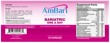 Load image into Gallery viewer, Bariatric One-A-Day Multivitamin