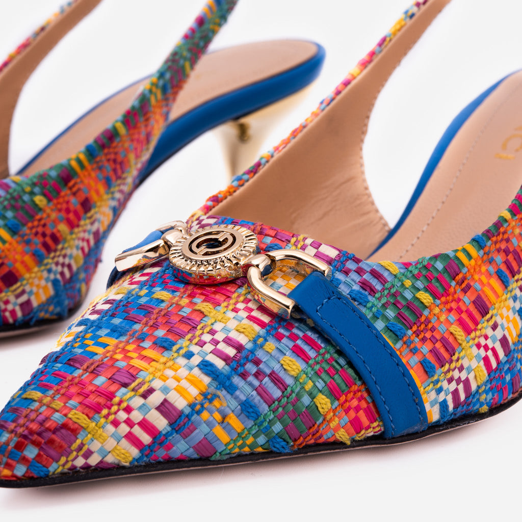 The Zoe Leather Slingback Women Sandal
