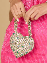 Load image into Gallery viewer, Beaded Mini Heart Bag