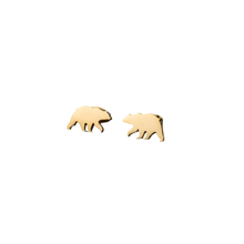 Load image into Gallery viewer, Bear Stud Earrings