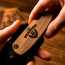 Load image into Gallery viewer, Wooden Beard Comb – Bearded Man