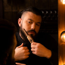 Load image into Gallery viewer, Wooden Beard Comb – Bearded Man