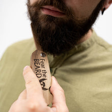 Load image into Gallery viewer, Wooden Beard Comb – Fear the Beard