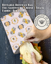 Load image into Gallery viewer, Snack | Beeswaxed Bag