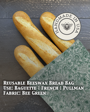 Load image into Gallery viewer, Baguette | Beeswaxed Bag