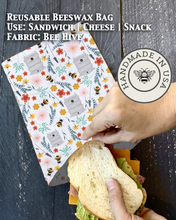 Load image into Gallery viewer, Snack | Beeswaxed Bag