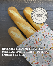 Load image into Gallery viewer, Baguette | Beeswaxed Bag