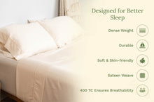 Load image into Gallery viewer, Organic Sateen Pillowcases