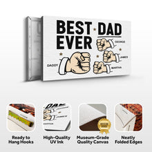 Load image into Gallery viewer, Best Dad Ever Father's Day Gift Sign