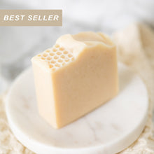 Load image into Gallery viewer, Milk + Honey Fragrance Free Handmade Tallow and Goat Milk Soap Bar