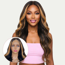 Load image into Gallery viewer, Bianca Glueless 5x5 HD Lace Professionally Colored 100% Human Hair Closure Wig