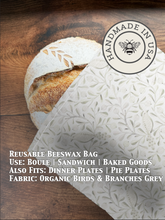 Load image into Gallery viewer, Bread Bag | Beeswaxed