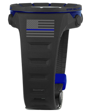 Load image into Gallery viewer, Coliseum Fit™ Police - Freedom Edition (Black/Blue) Watch