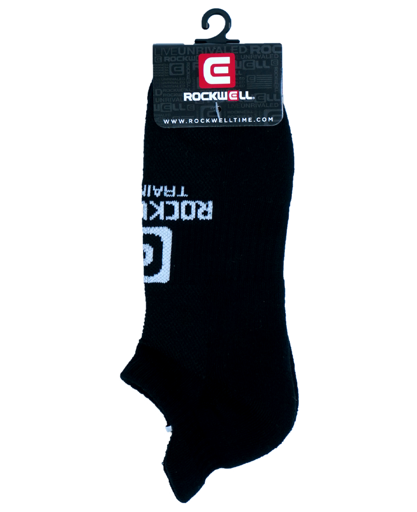 Rockwell Training Black Ankle Socks