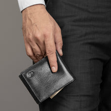 Load image into Gallery viewer, Black Sleek-Fit Wallet