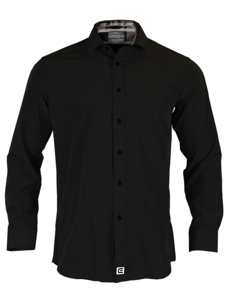 The Titan - Solid Black Long Sleeve