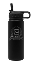 Load image into Gallery viewer, Rockwell Warrior Flask - Double Walled - Stainless Steel Flask - (BLACK)