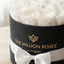 Load image into Gallery viewer, Classic Black Box | White Roses