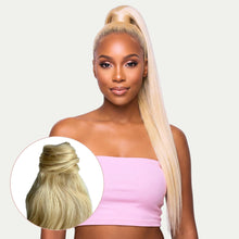 Load image into Gallery viewer, Bleach Blonde 100% Human Hair Ponytail Extension
