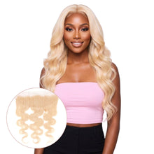 Load image into Gallery viewer, Blonde Body Wave 13x4 Transparent Lace Human Hair Frontal