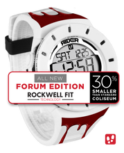 Load image into Gallery viewer, The Coliseum Fit™ - Blood FORUM EDITION (White/Black) Watch