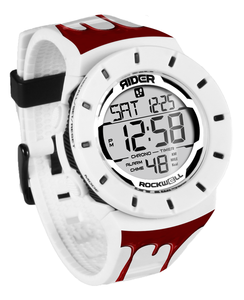The Coliseum Fit™ - Blood FORUM EDITION (White/Black) Watch