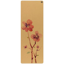 Load image into Gallery viewer, Blossom Aura Cork Yoga Mat
