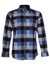 Load image into Gallery viewer, The Titan - Blue Pattern Long Sleeve